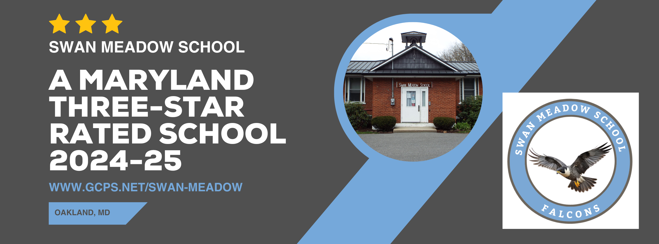 Infographic highlighting the Maryland Star Rating for the school.