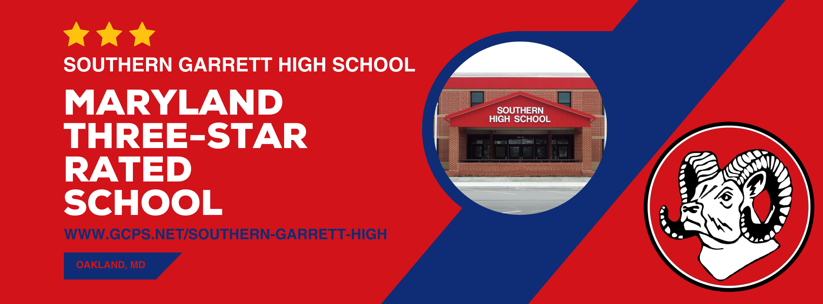 Infographic highlighting the Maryland Star Rating for the school.