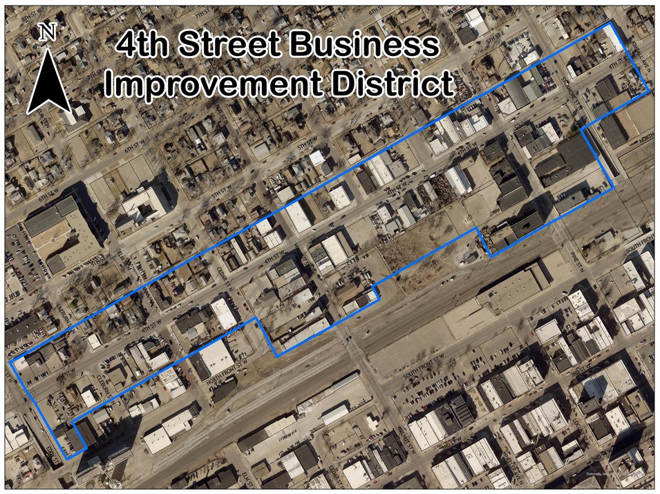4th Street BID District Boundary