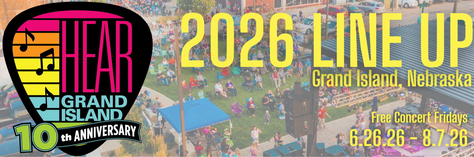 Hear Grand Island Line Up