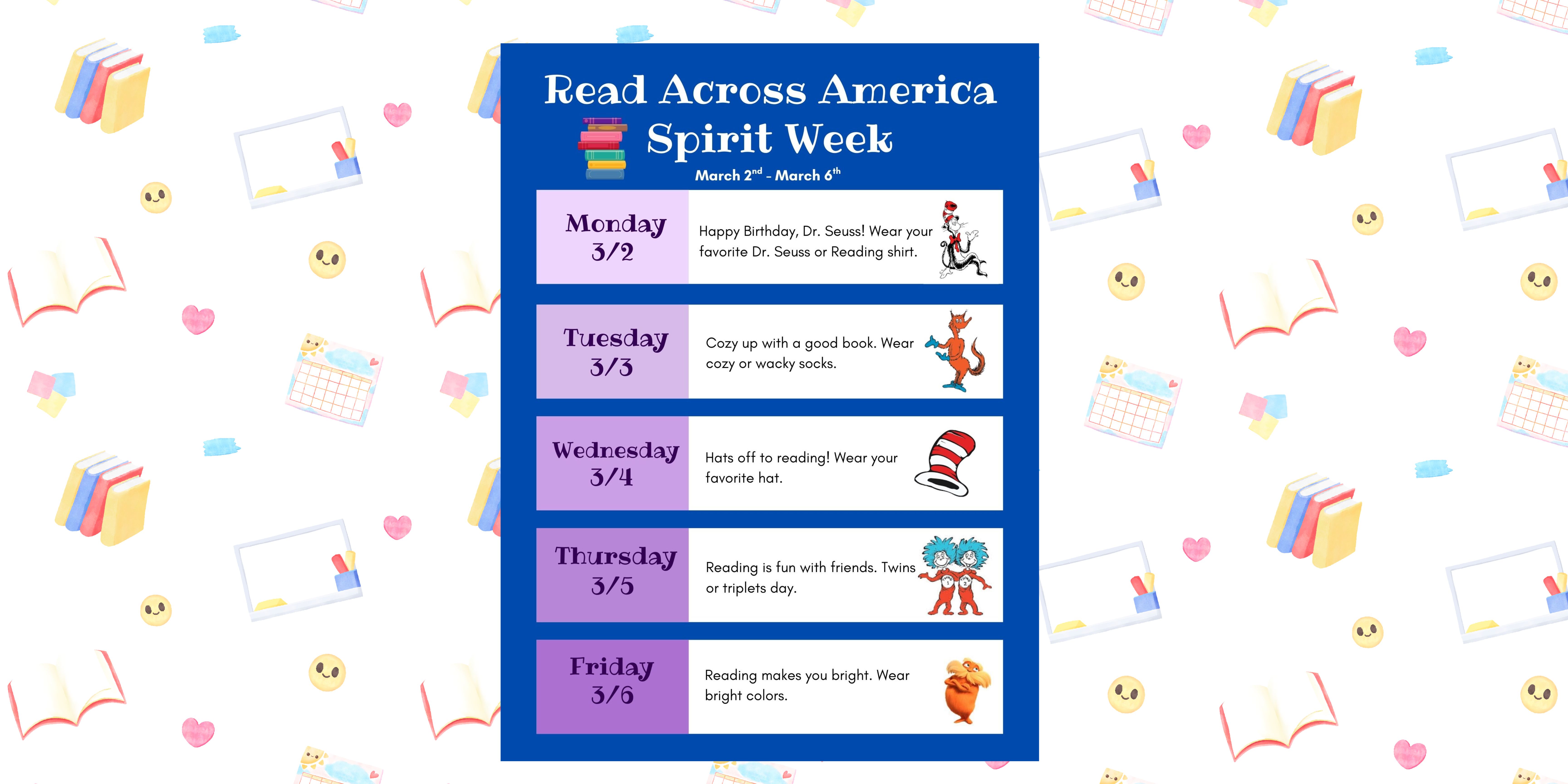 Read Across America Spirit Week