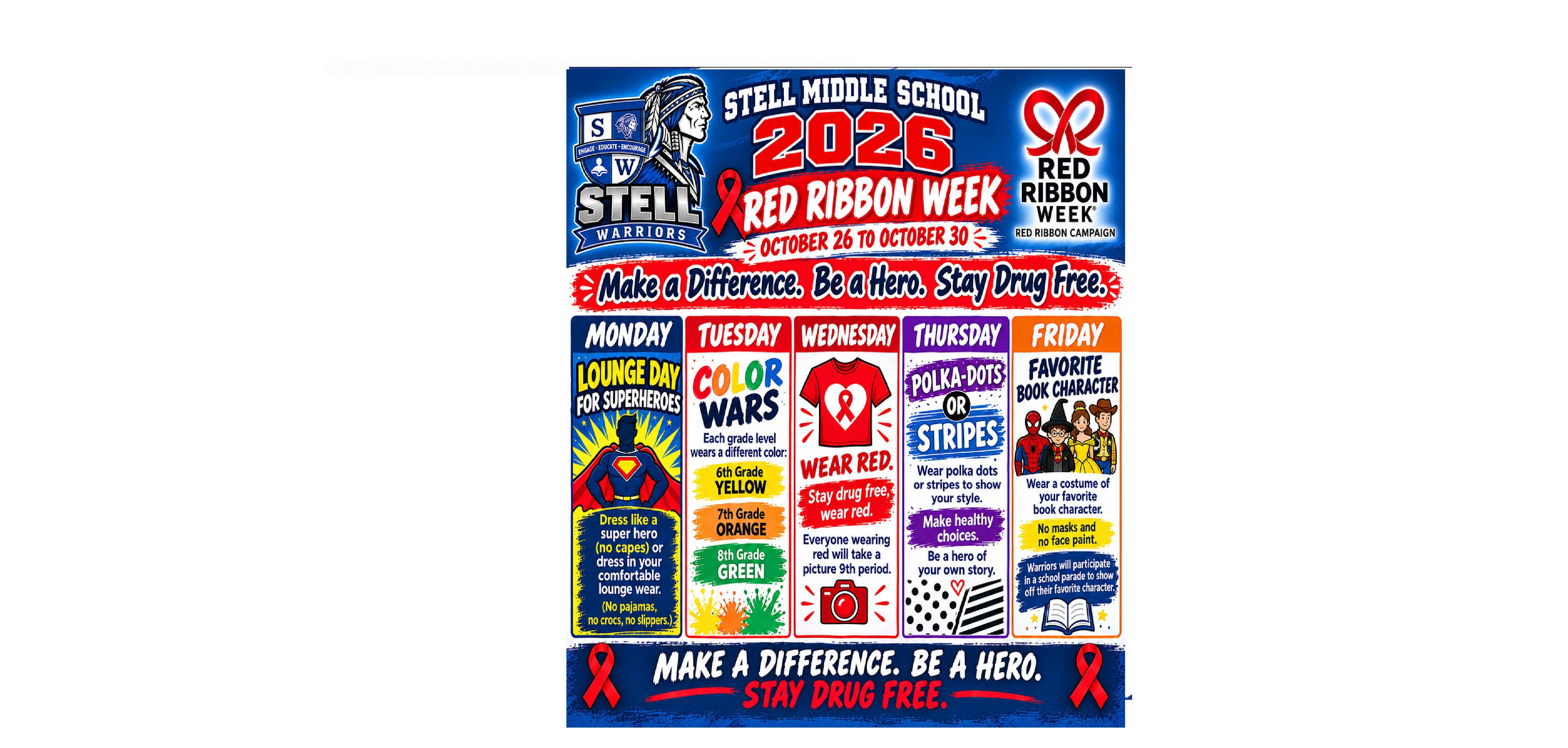 Rd Ribbon Week SMS