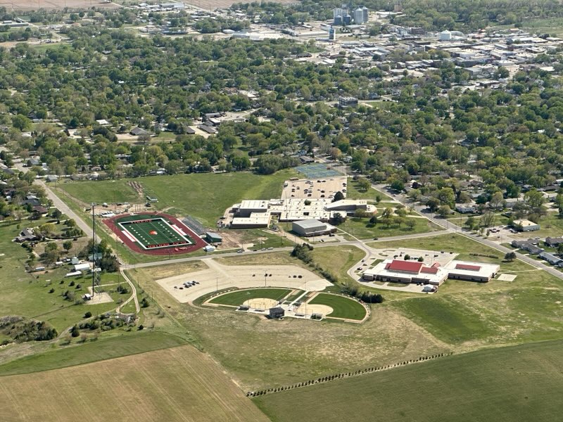 Aerial of CCCHS/CCCMS Campus
