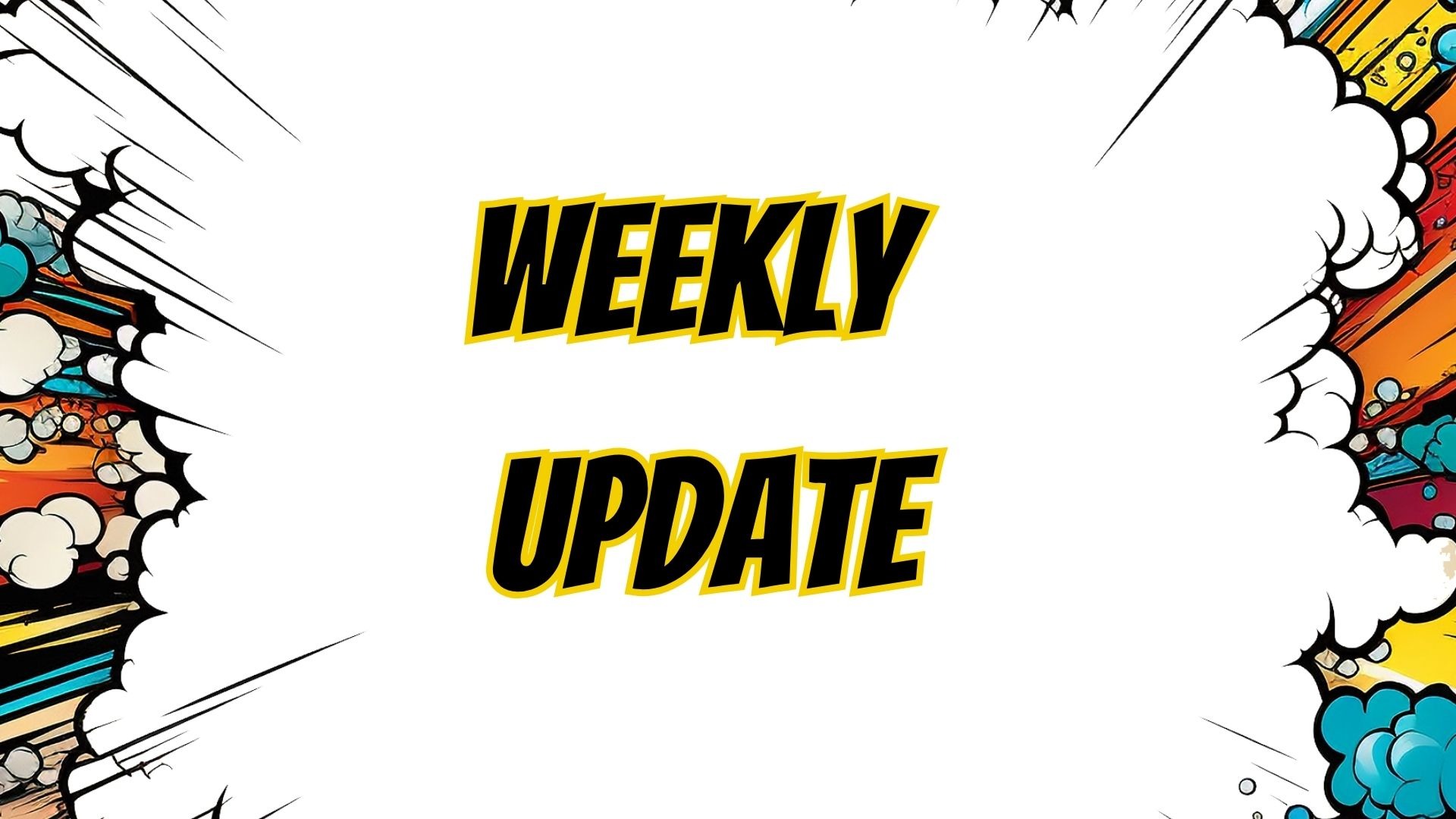 Weekly Update 8-30-26