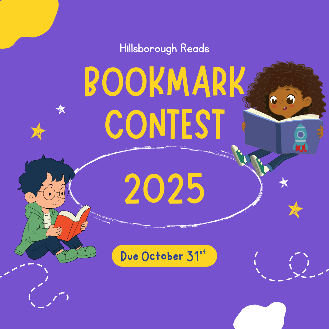 Hillsborough Reads Bookmark Contest
