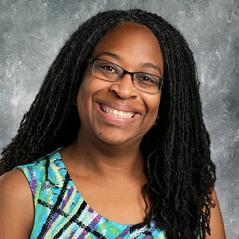 Jesha Womack, principal of Bing Elementary School