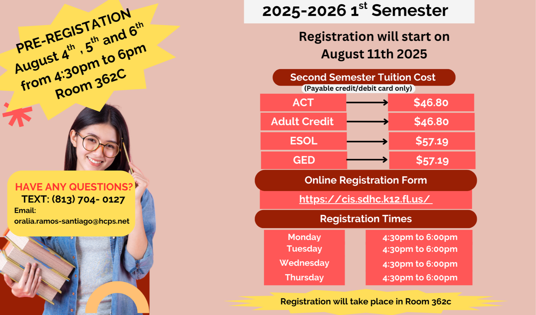 Brandon Adult Pre-registration