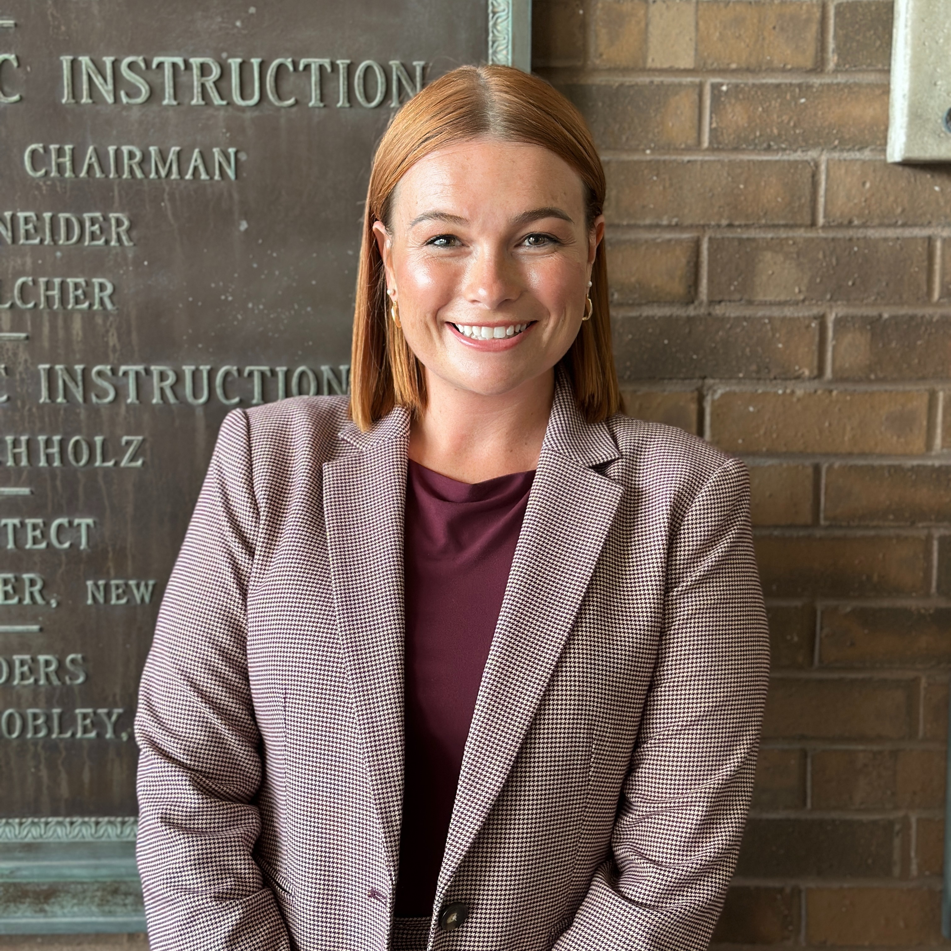 Allison Wright, principal of Brandon High School