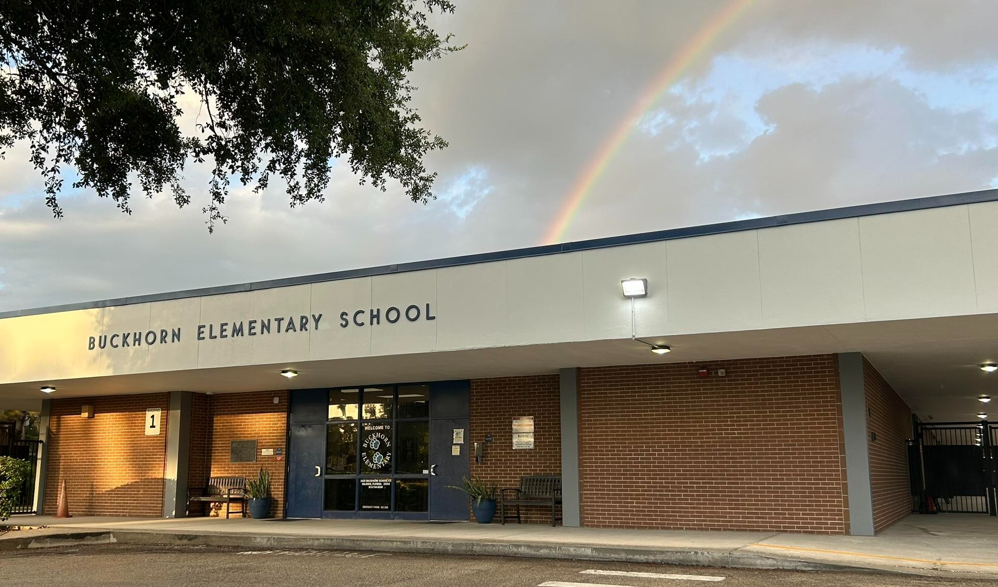 Front of School