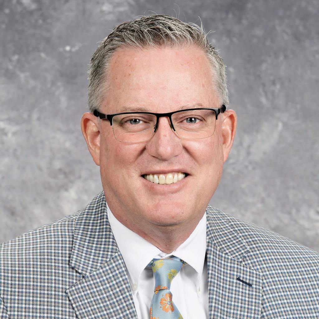 Matthew DiPrima, principal of Burns Middle School