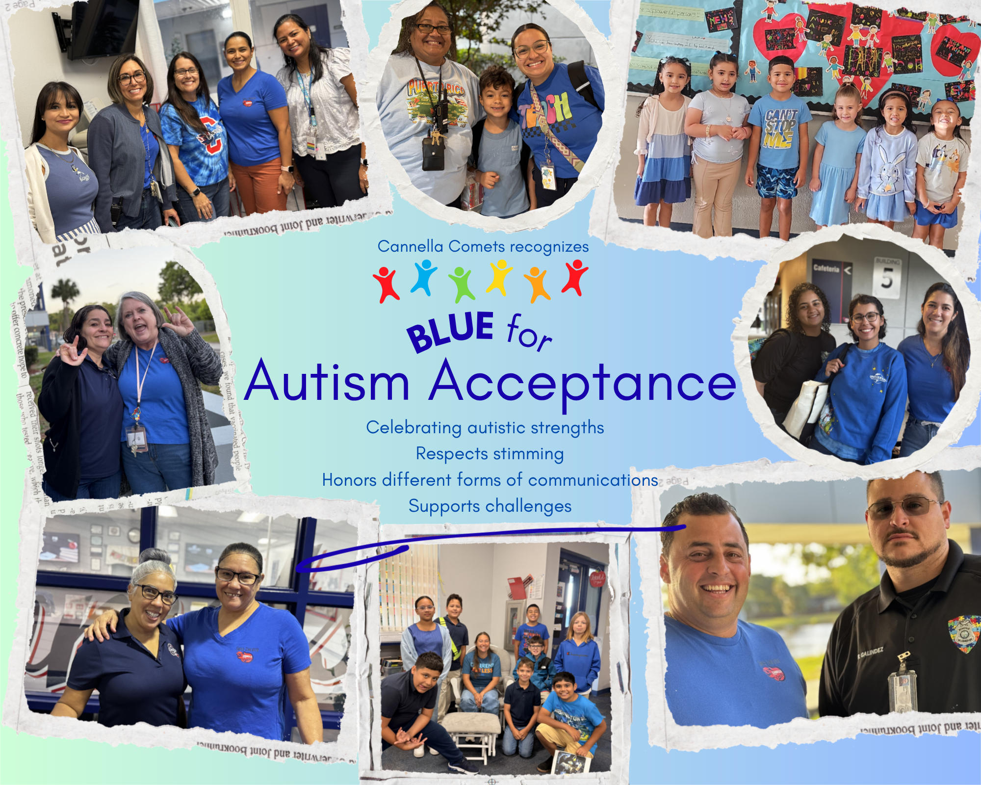 Wear BLUE for Acceptance