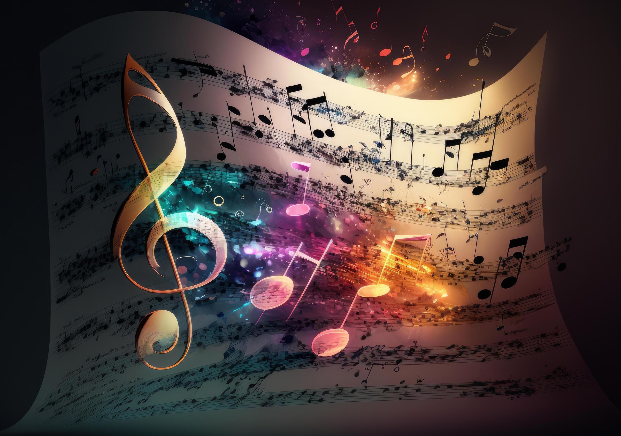music notes
