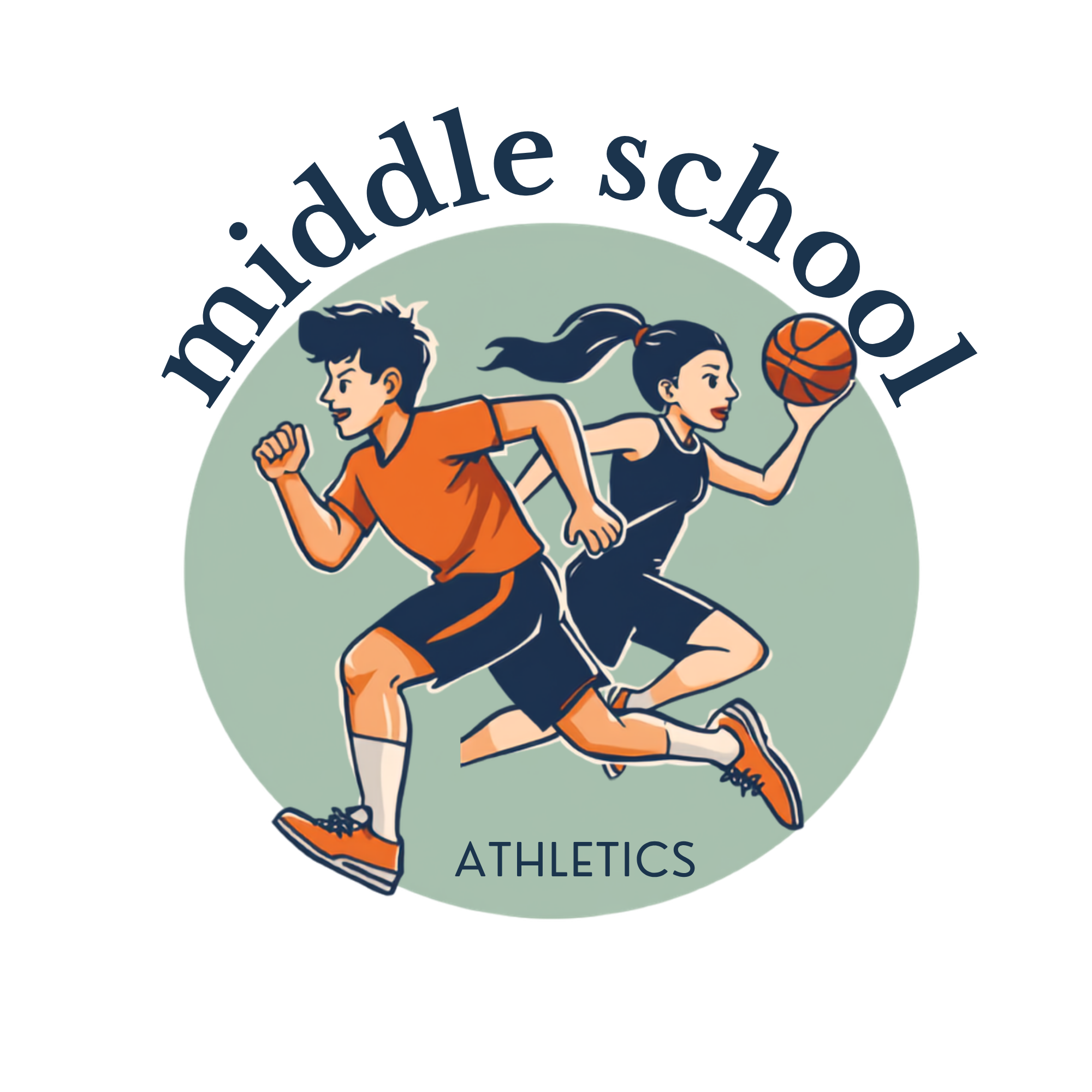 male and female athletes