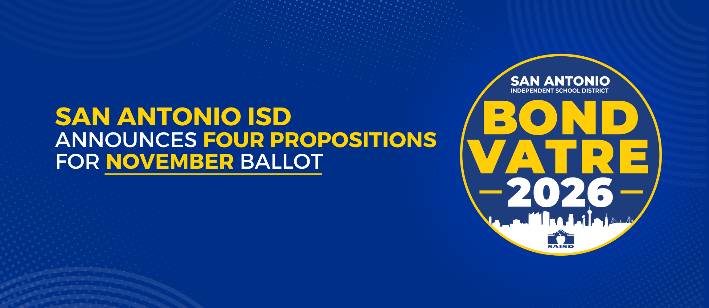 SAISD 4 props Bond / VATRE