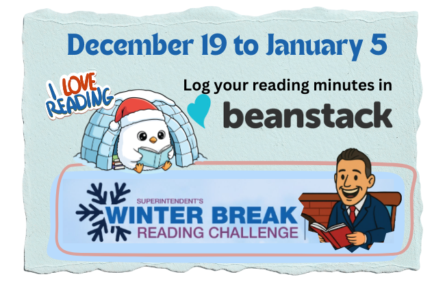 Winter Reading Challenge on Beanstack