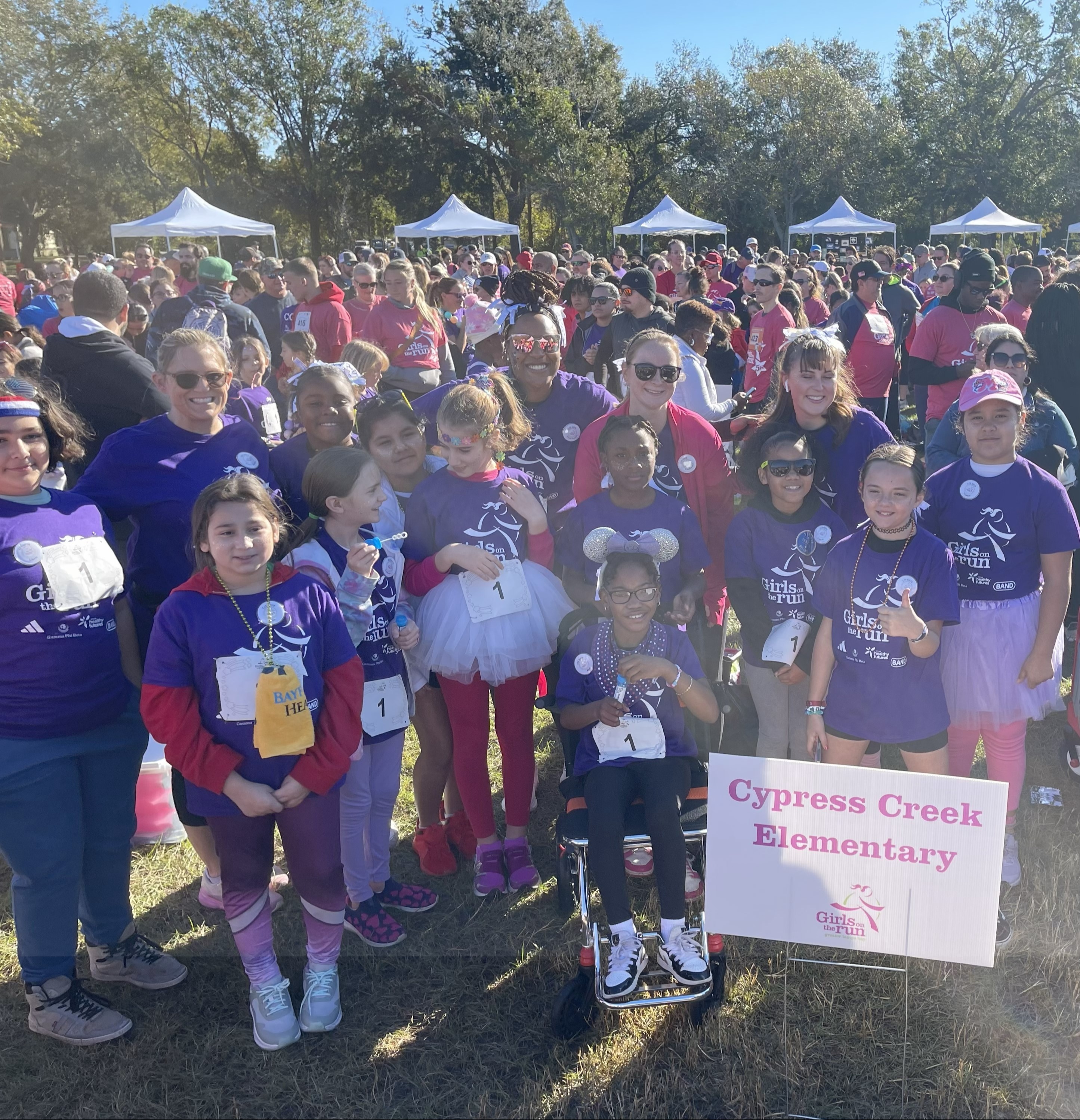 Team picture at 5K