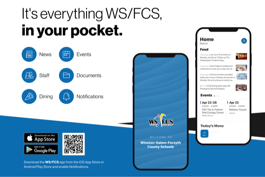 school app promotion material