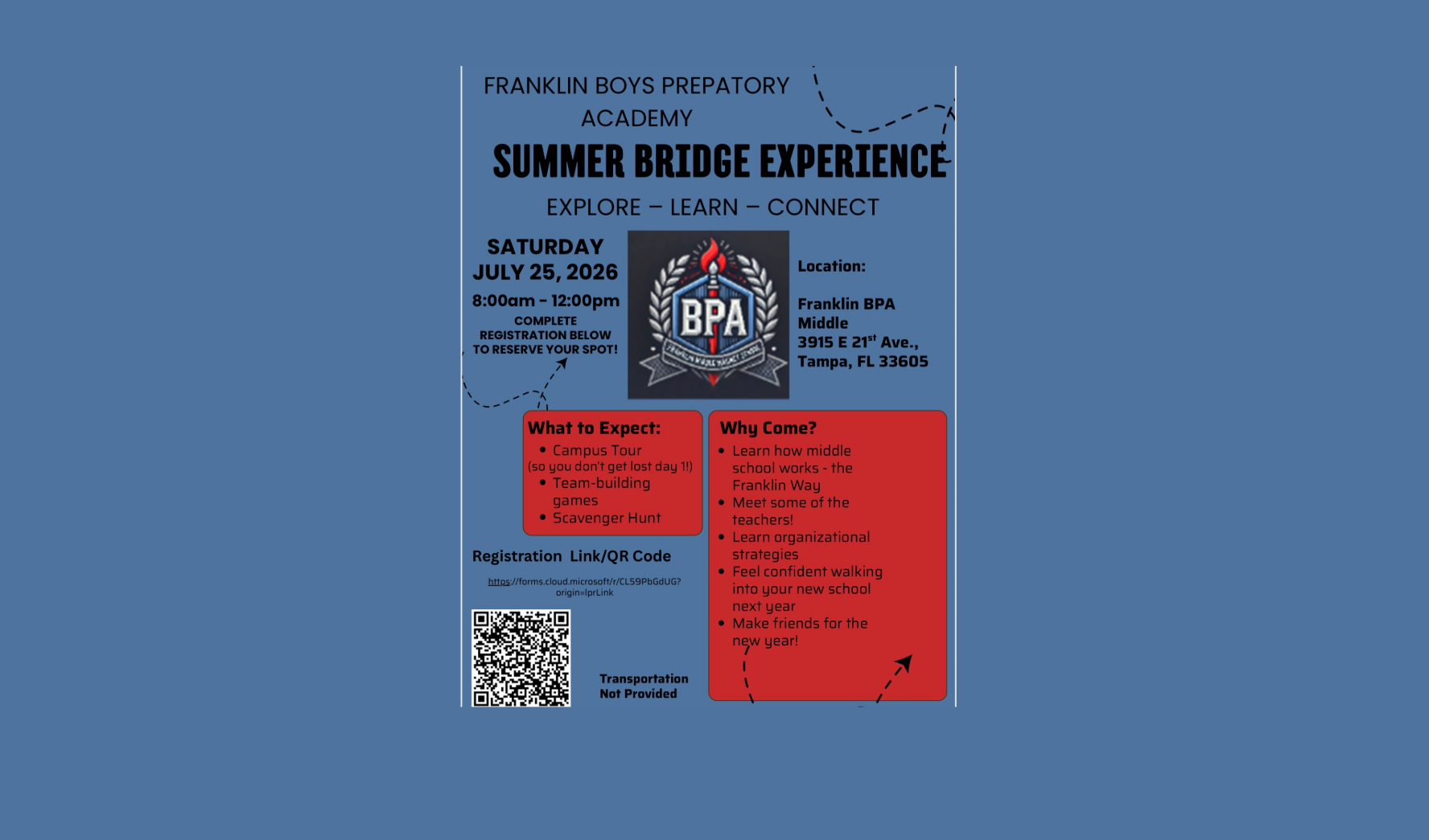 Bridge Camp Flyer