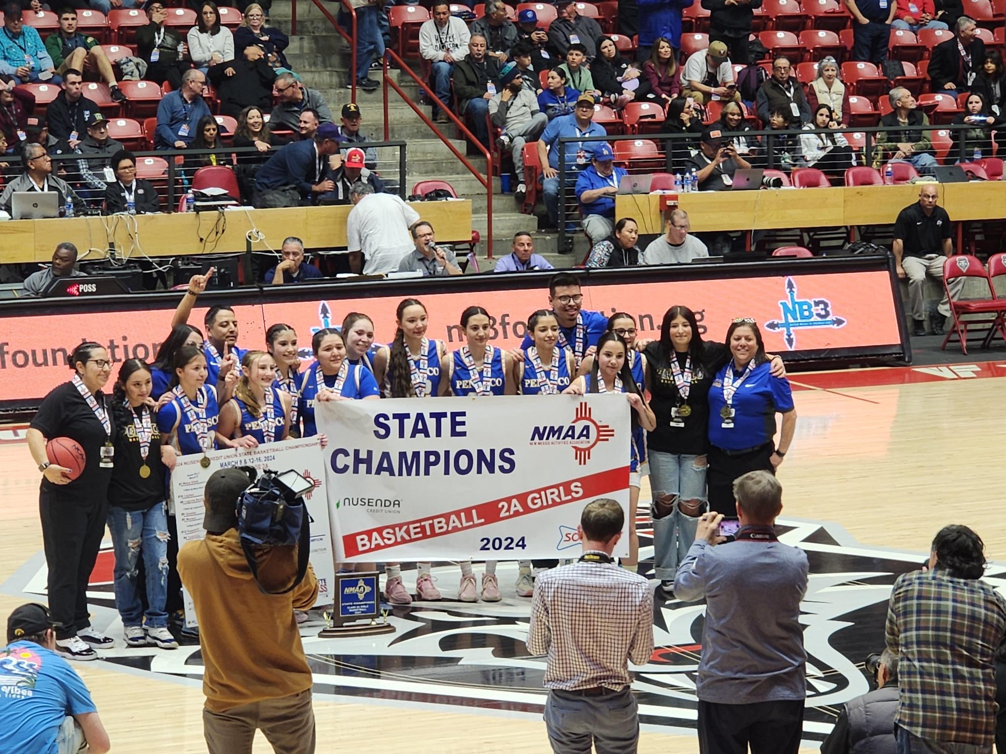 Congratulations Lady Panthers! 2A State Basketball Champs.  We are proud of You!!