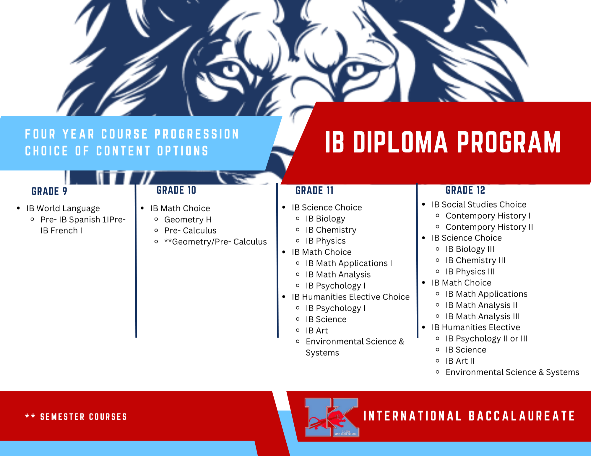 IB Diploma Continued