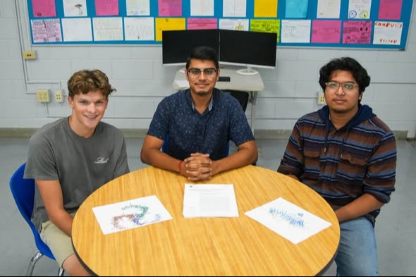 Mason Elzy, Mr. Shivam Shukla and Abiral Shrestha