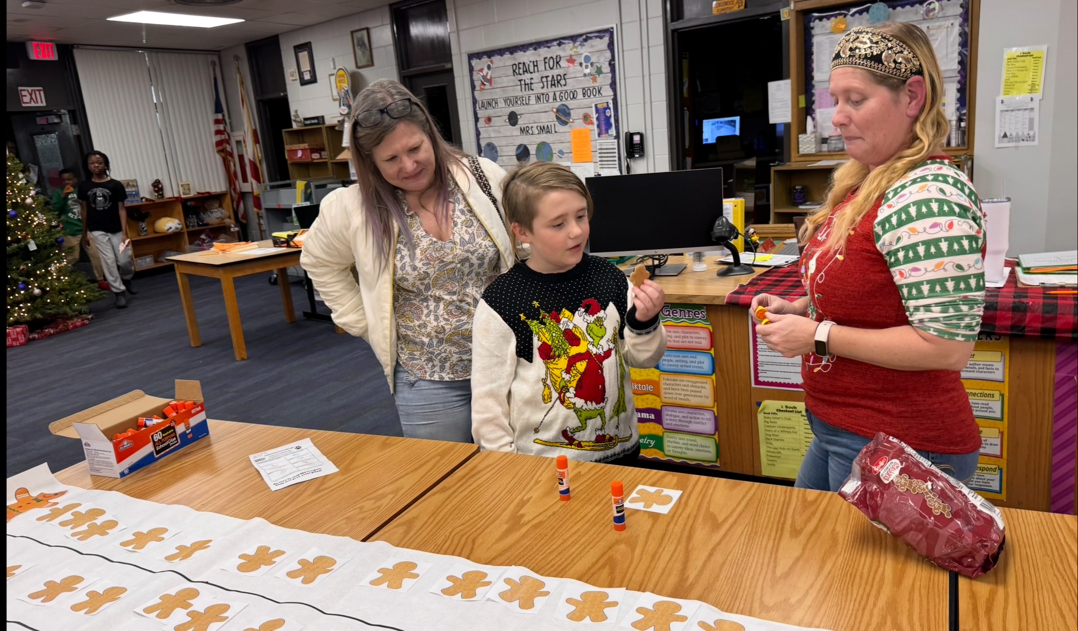 student at STEM Family Night
