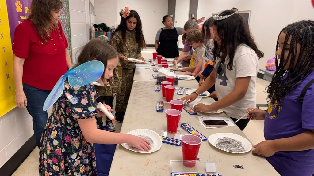 student at STEM Family Night