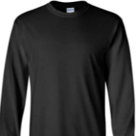 black long shirt