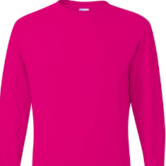 pink long shirt