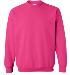 pink crewneck