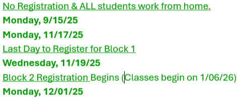 Work From Home Dates