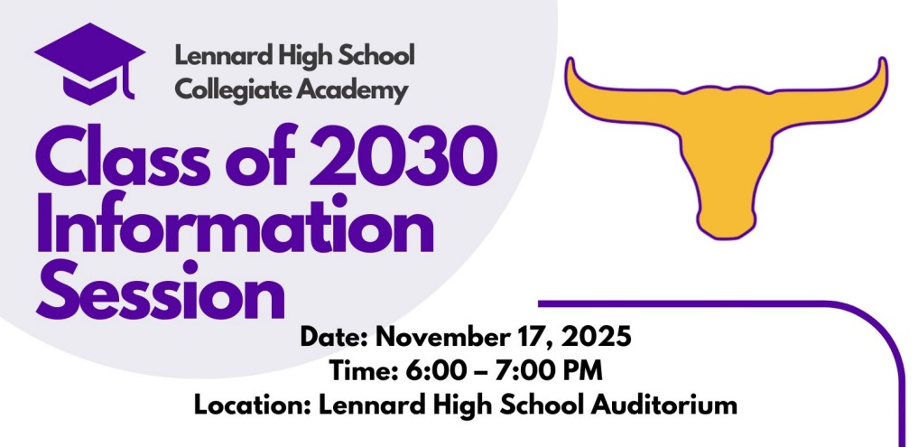 Lennard High Collegiate Academy Class of 2030 Information Session