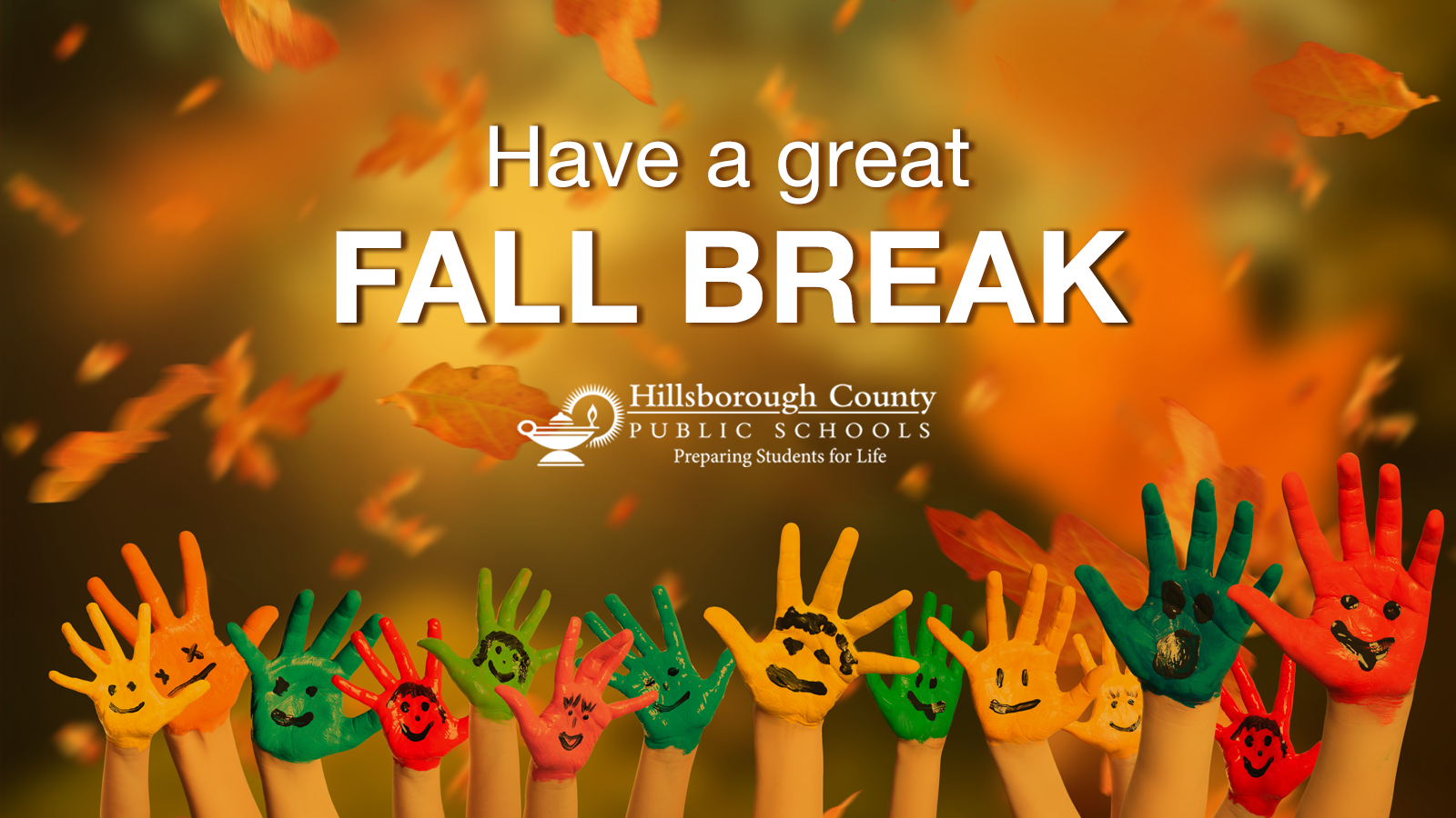 Fall Break is Monday, November 24 - Friday, November 28