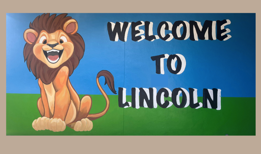 Welcome to Lincoln sign