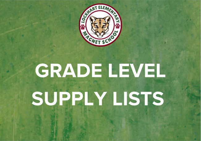 Grade Level Supply Lists