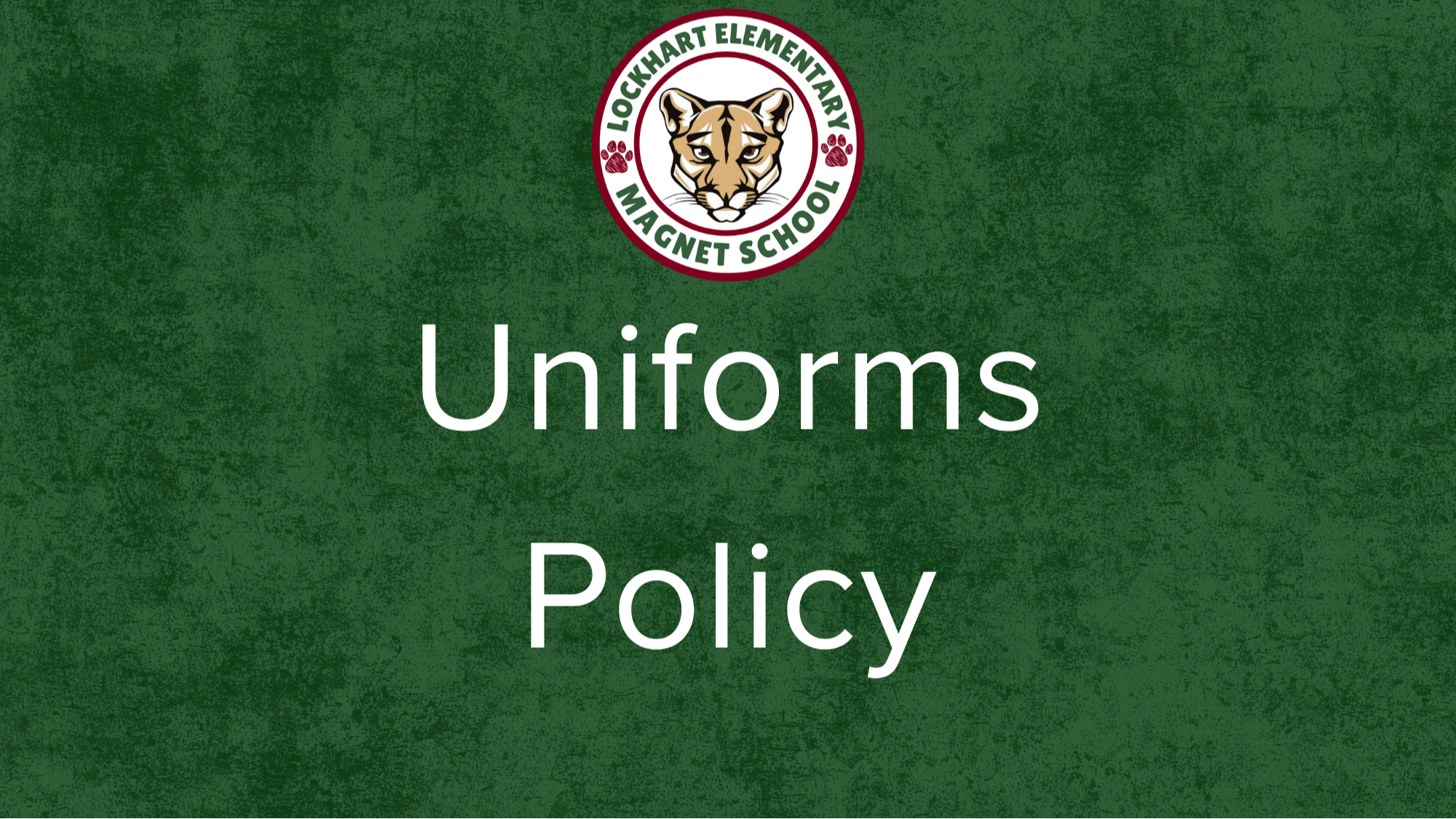 Uniform Policy