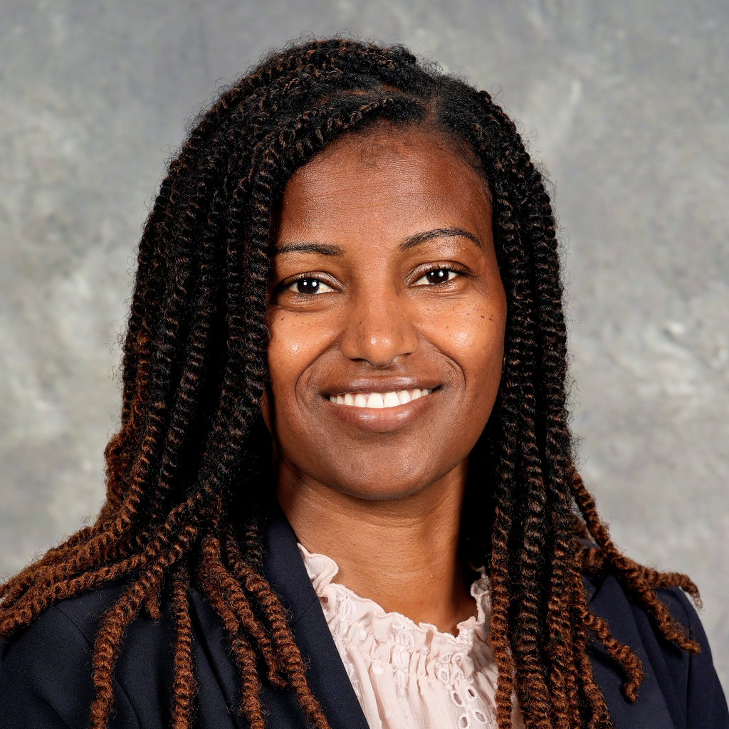 Zemenaye Harris, principal of Lopez Elementary School