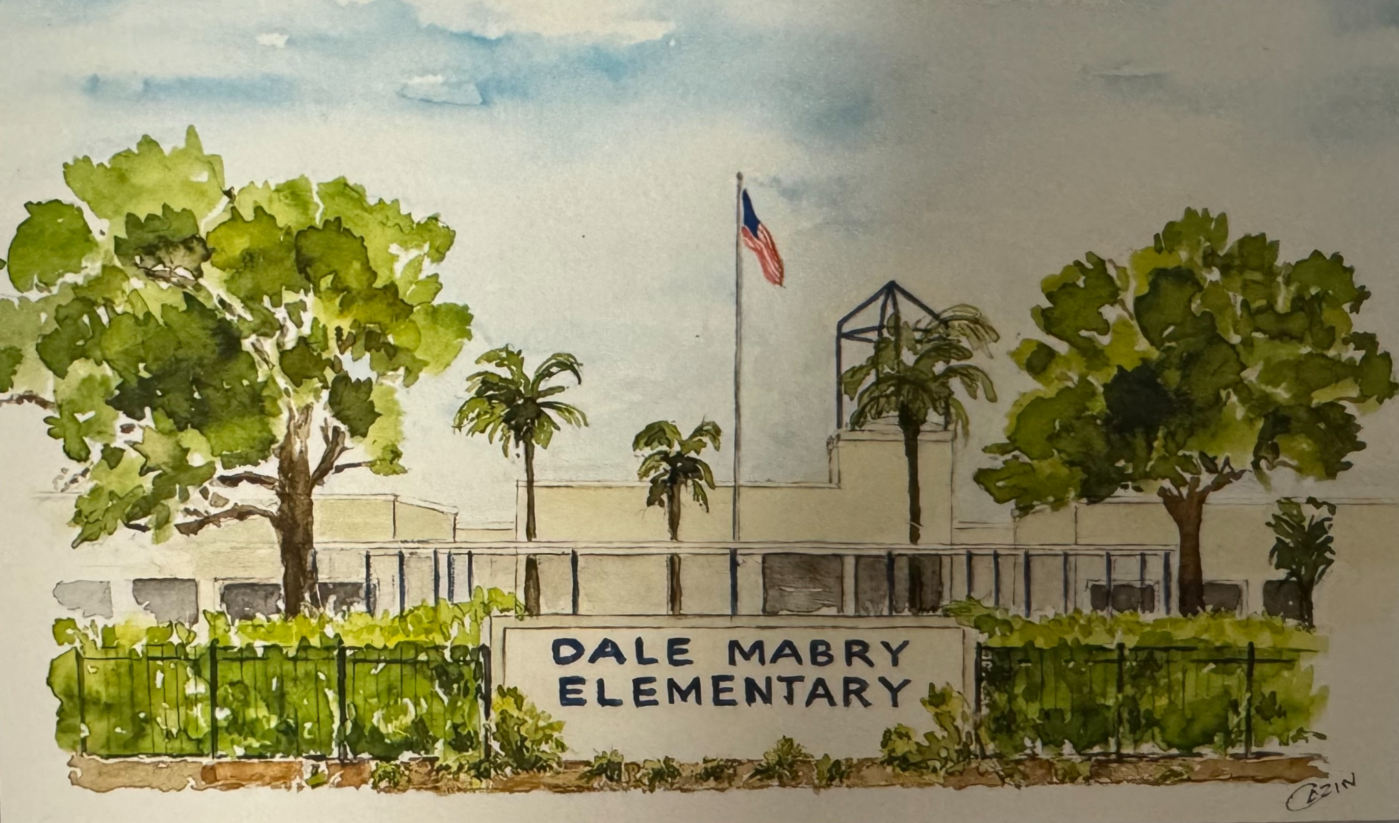 Welcome to Mabry Elementary- Artist Cazin