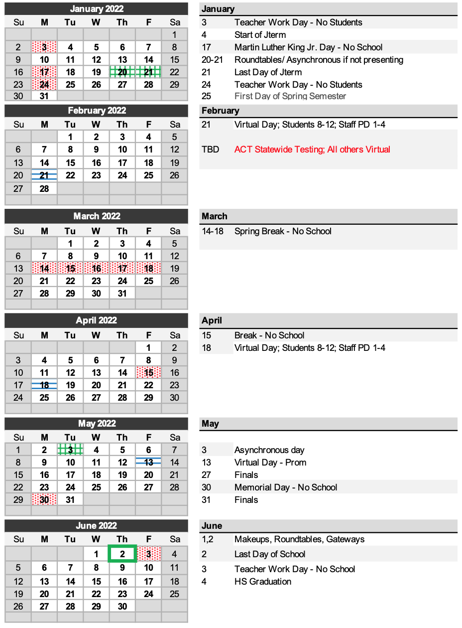 Ohio University Academic Calendar 2022 23 School Year Calendar | Metro Early College High School