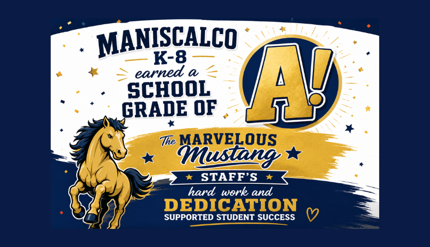 Maniscalco is an A school