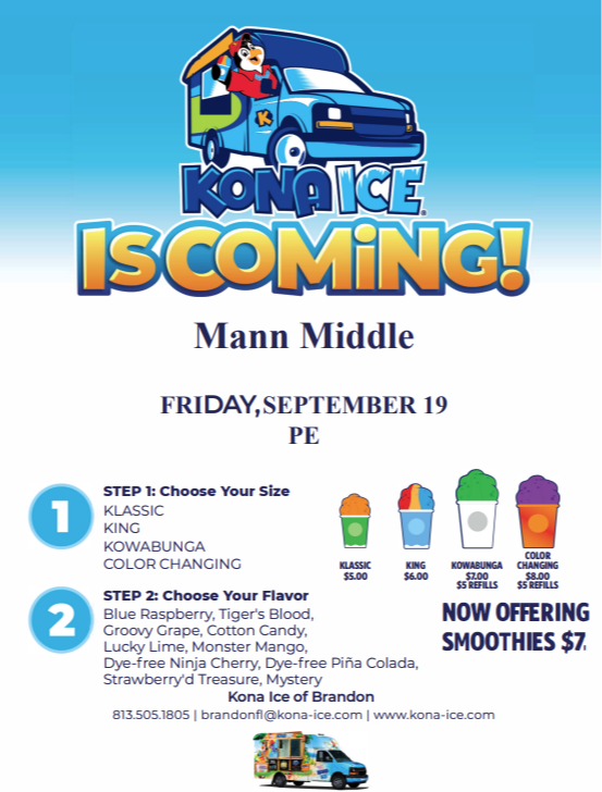 Kona Ice Flyer
