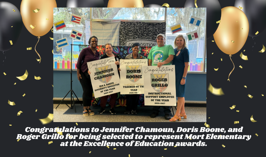 Excellence in Education Award Winners