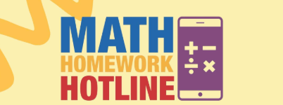 Math hotline graphic