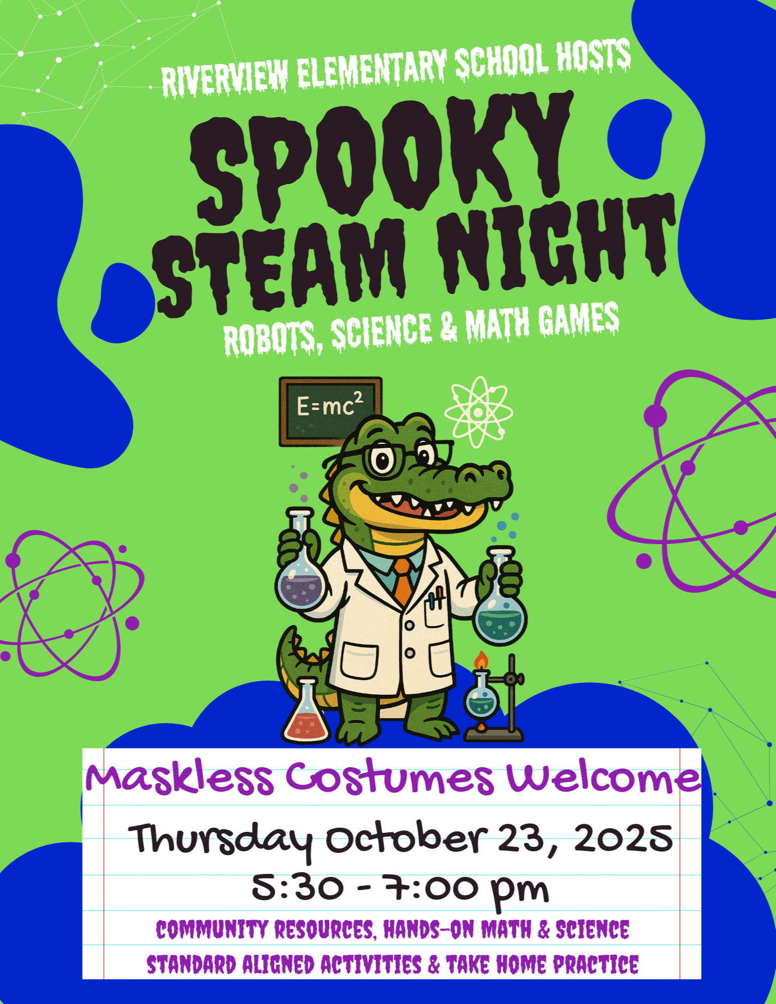 Spooky STEAM Night  10-23-25