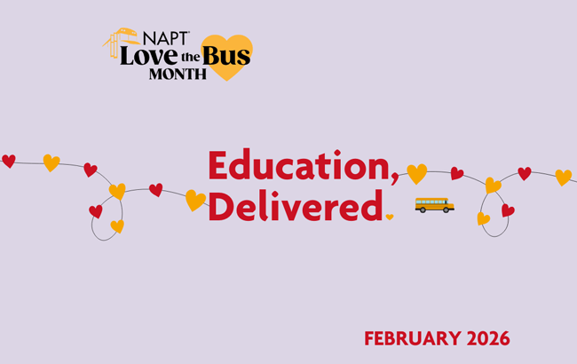 NAPT Love the Bus Month - February