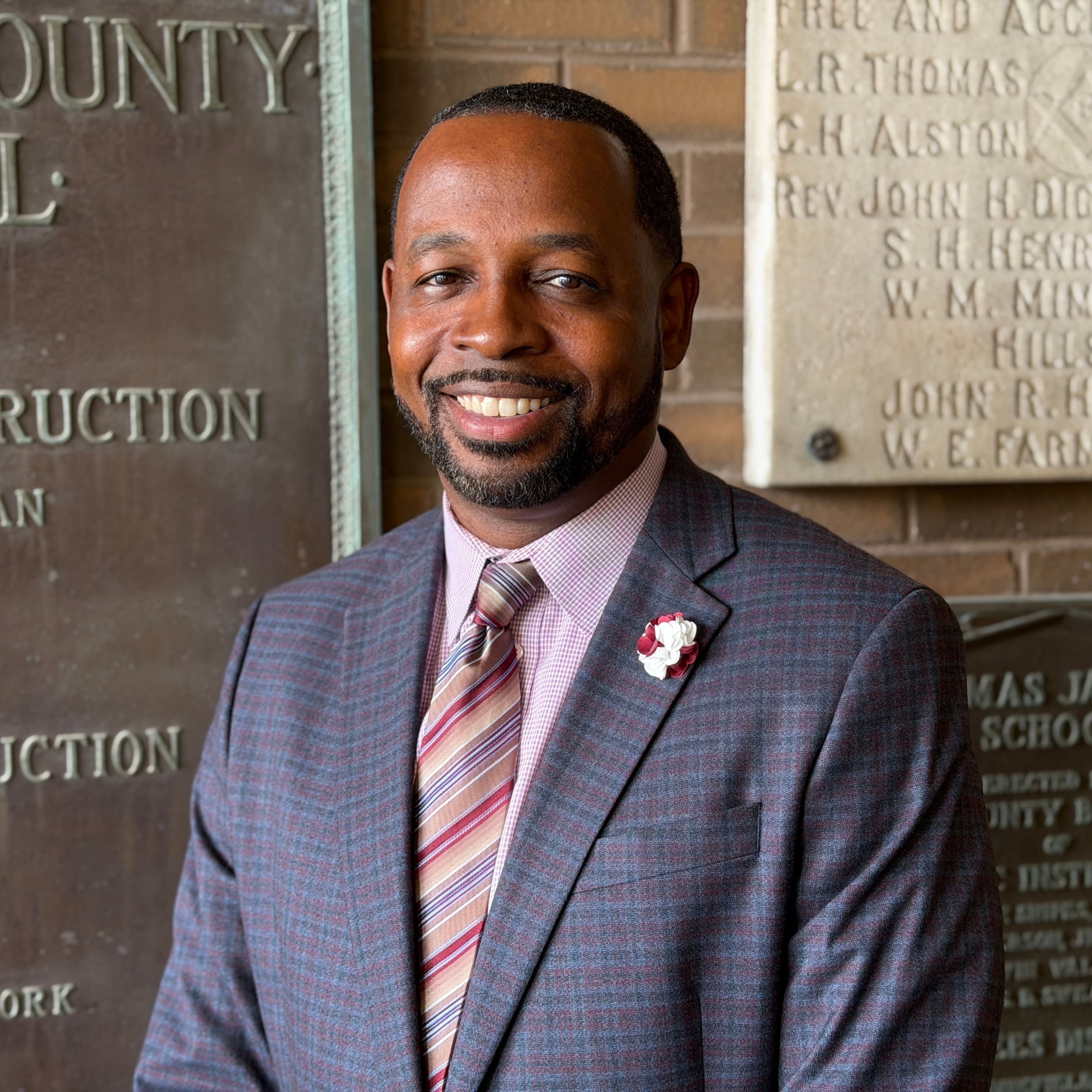 Dr. Solomon Lowery, principal of Shields Middle School