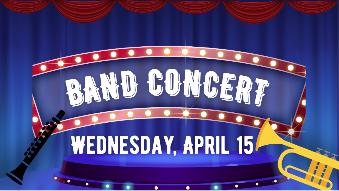 Band Concert April 15th