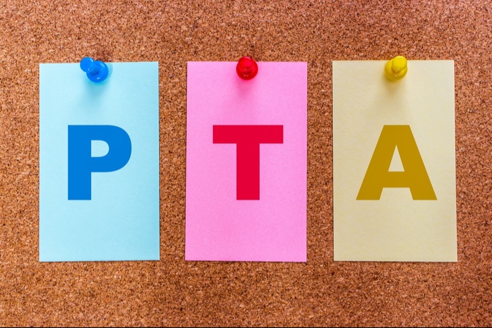 letters p t a