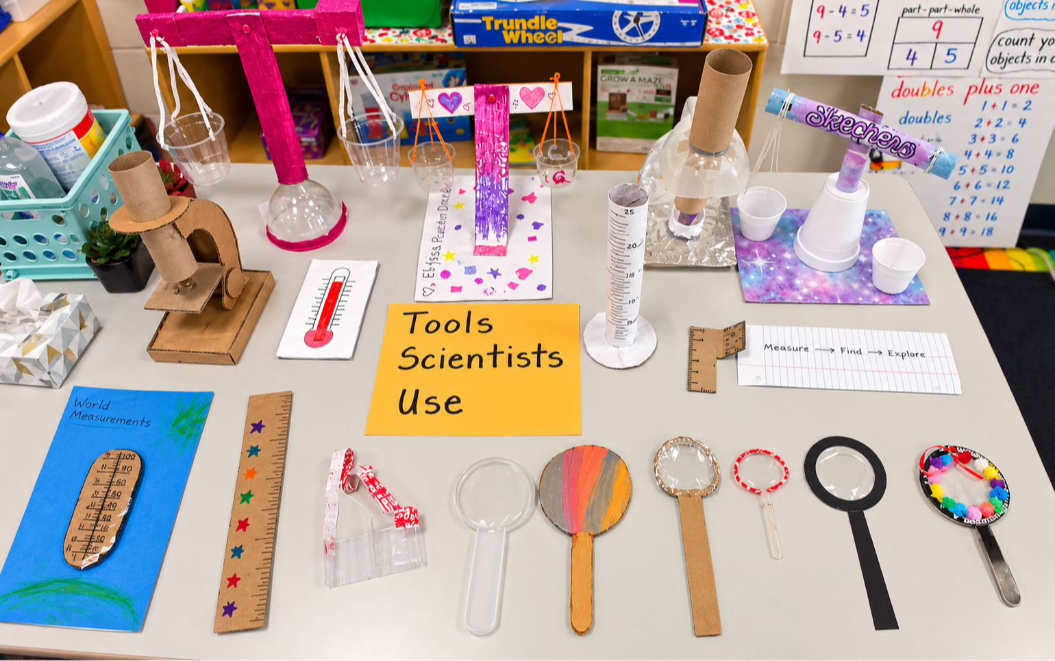  Science tools my students made using recycled materials.