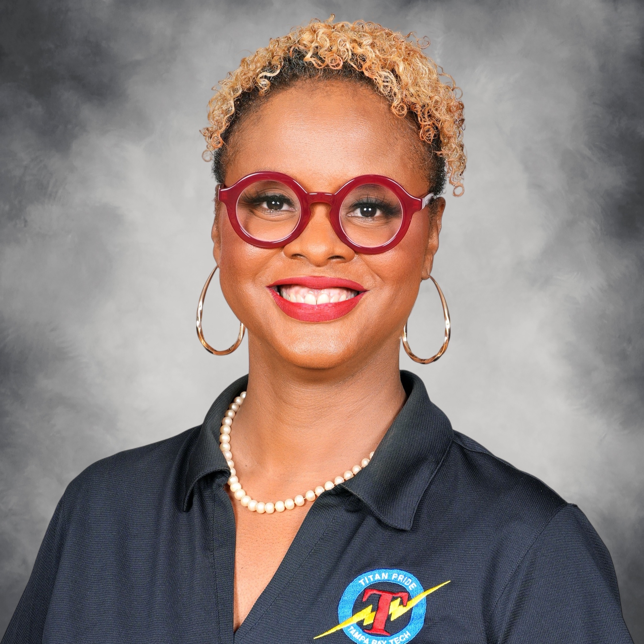 Ernestine Woody, principal of Tampa Bay Technical High School